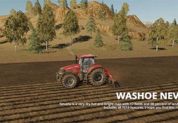 Карта «Washoe Nevada»версия 1.0.0.0 для Farming Simulator 2019 (v1.4)