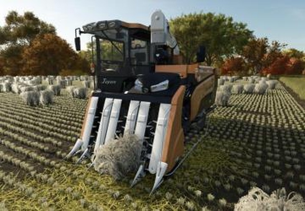 Iseki rice harvester (50m)версия 1.0.0.0 для Farming Simulator 2025
