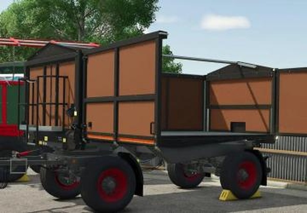 Rudolph trailer packверсия 1.0.0.0 для Farming Simulator 2025