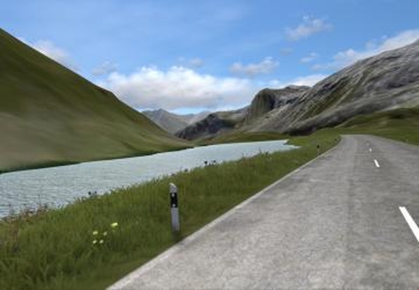 Карта «Fluela Pass»версия 0.5.1.2 для Assetto Corsa