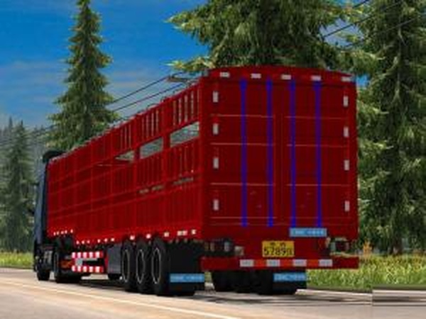 17.5M No-load CangShan trailerверсия 1.0 для Euro Truck Simulator 2 (v1.27, - 1.31.x)