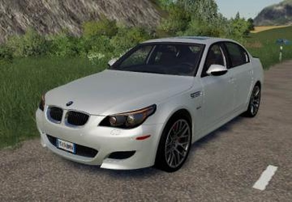 BMW M5 E60версия 1.0.0.0 для Farming Simulator 2019 (v1.4)