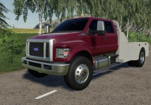 Ford F650 Hauler 2018-19версия 1.0.0.0 для Farming Simulator 2019 (v1.4)