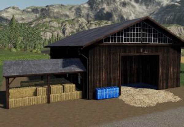 StrawBarnверсия 1.0.0.0 для Farming Simulator 2019 (v1.4)