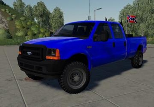2002 Ford F250 7.3Lверсия 1.0.0.0 для Farming Simulator 2019 (v1.4)