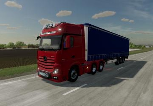 Mercedes-Benz MP4версия 1.4.0.0 для Farming Simulator 2022 (v1.5x)