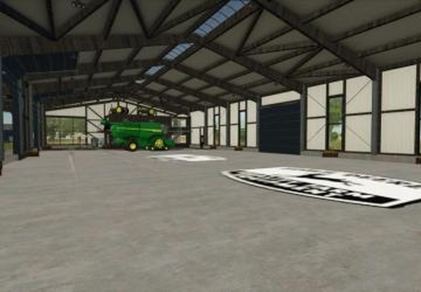 John Deere Shed with Workshopверсия 1.0.0.0 для Farming Simulator 2025