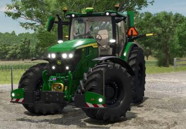 JOHN DEERE 6R Agribumperверсия 1.0.0.0 для Farming Simulator 2025