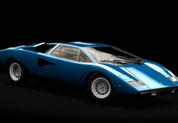1974 Lamborghini Countach LP400версия 1.0 для Assetto Corsa