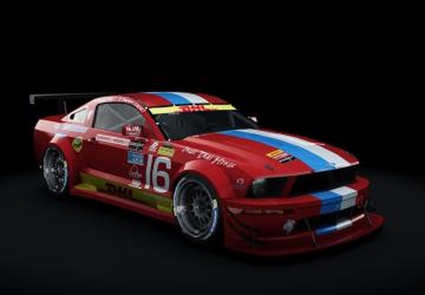 Ford Mustang FR500 GT3версия 1.1 для Assetto Corsa