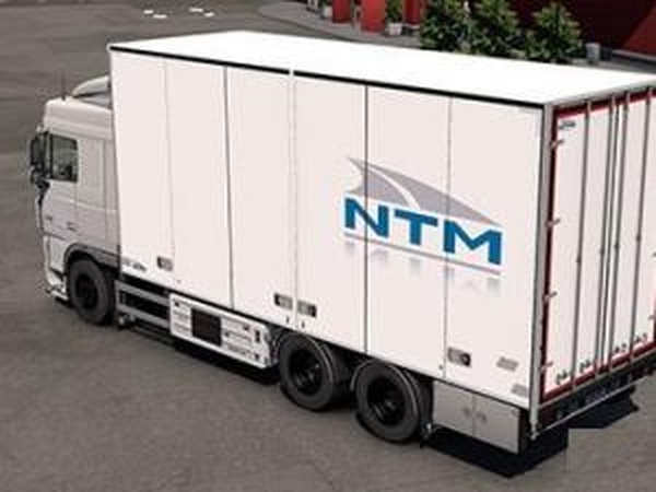 Kraker Walkingfloor Box для DAF XF на 50kv1.1 для Euro Truck Simulator 2 (v1.30.x)