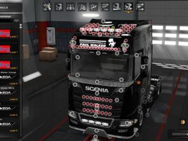 Addons SMG для Scania NexGenверсия 1.1 для Euro Truck Simulator 2 (v1.30.x)