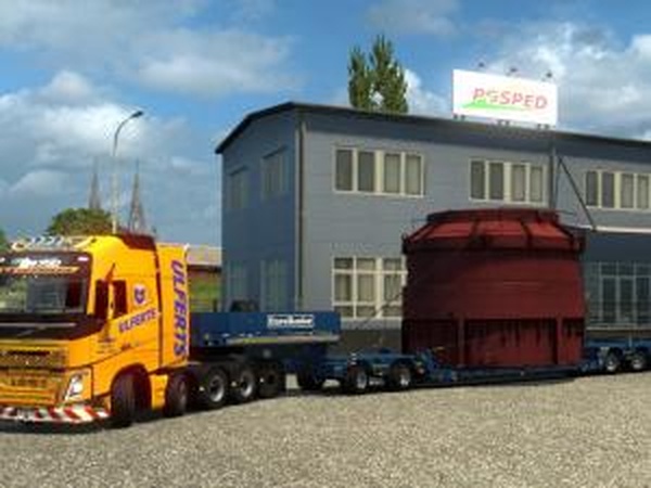 DLC Special Transport in SCS Cargo Systemv24.12.17 для Euro Truck Simulator 2 (v1.30.x)