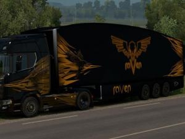 Прицеп Aero Dynamicверсия 1.0 для Euro Truck Simulator 2 (v1.28.x, 1.30.x)