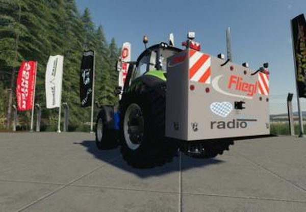 Eigenbaugewicht 4T Heckgewichtверсия 1.0.0.0 для Farming Simulator 2019 (v1.3.х)