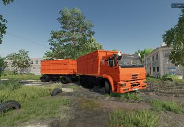 Камаз 45143 - Переделкаверсия 1.0.0.0 для Farming Simulator 2022 (v1.5.0.0)