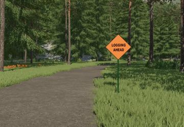 Forestry Sign Packверсия 1.0.0.0 для Farming Simulator 2022