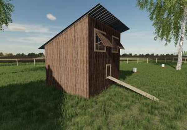 Placeable Chicken Coopверсия 1.0.0.0 для Farming Simulator 2022