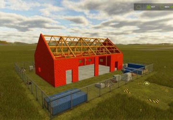 Redbrick Garage To Buildверсия 1.0.0.0 для Farming Simulator 2025
