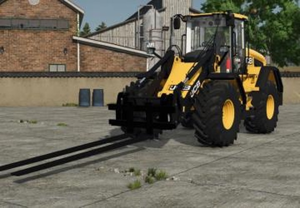 Wheel loader extended forksверсия 1.0.0.0 для Farming Simulator 2025