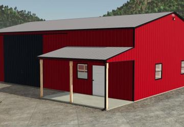 40x60 Shed With Porchверсия 1.0.0.0 для Farming Simulator 2025