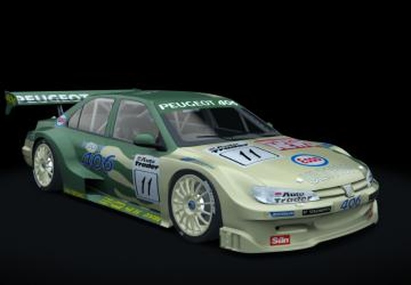 Peugeot 406 ST500 RWDверсия 0.1.1 для Assetto Corsa