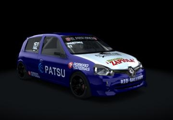 Renault Clio Copa De Marcasверсия 2.0 для Assetto Corsa