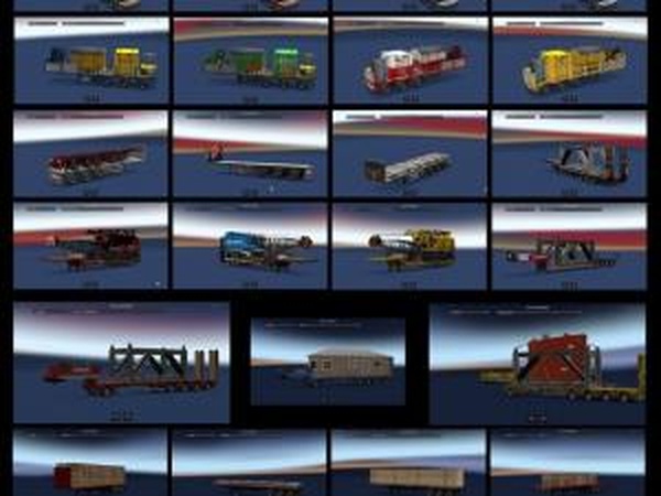 Trailer Pack «Zeeuwse Trucker»версия 17.12.17 для Euro Truck Simulator 2 (v1.28.x, 1.30.x)