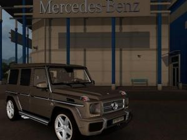 Mercedes Benz G65 в Эскортверсия 1.0 для Euro Truck Simulator 2 (v1.30.x, - 1.35.x)