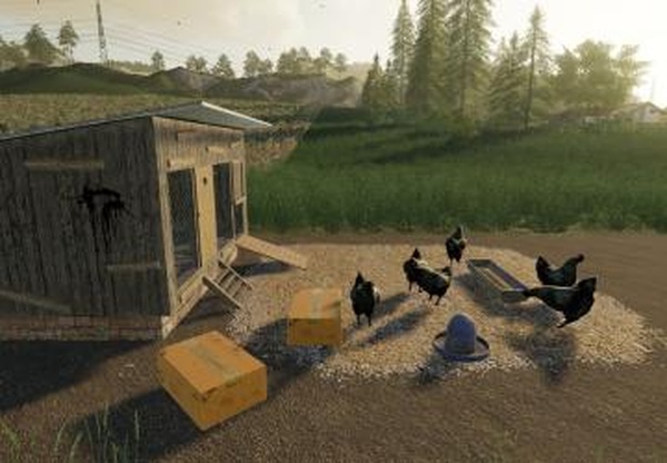 Chicken Coopверсия 1.0.0.0 для Farming Simulator 2019 (v1.3.х)