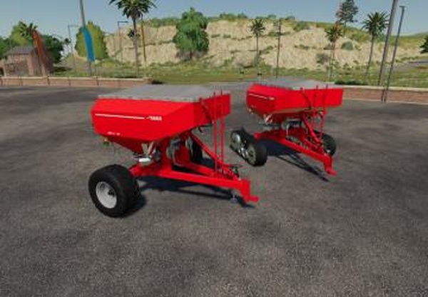 RAUCH AXIS-H EMC Trailed Spreaderверсия 1.0.0.0 для Farming Simulator 2019 (v1.3.х)