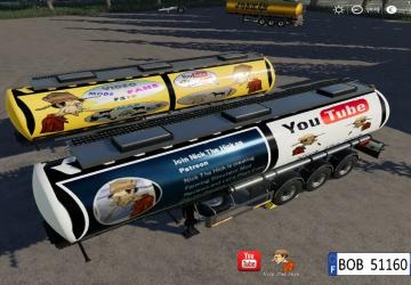 Trailer Nick The Hick By BOB51160версия 1.0.0.5 для Farming Simulator 2019 (v1.3.х)