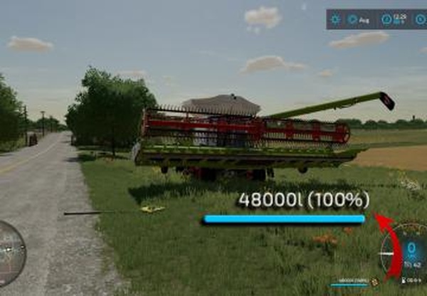 Claas Lexi̇on 8900 XXXLверсия 5 для Farming Simulator 2022