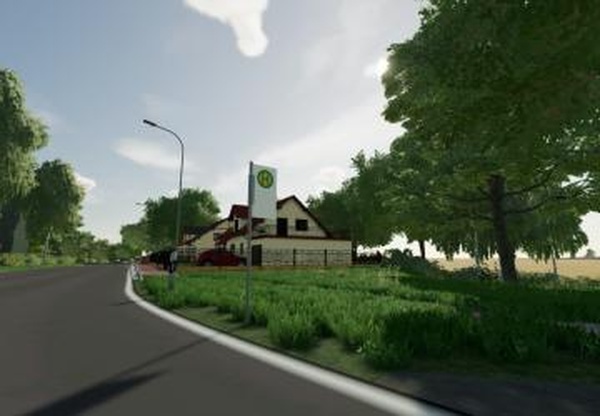 Bus Stop Sign (Prefab*)версия 1.0.0.0 для Farming Simulator 2022