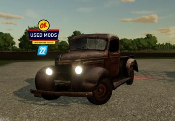 1937 GMC Truck Rustyверсия 2.0.0.0 для Farming Simulator 2022