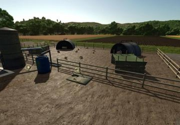 Pigspen with Shelters and Arksверсия 1.0.0.1 для Farming Simulator 2025