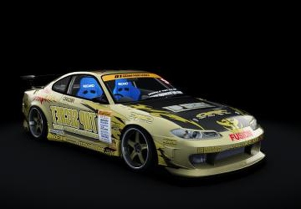 Nissan Silvia (S15) Top Secretверсия 1.1 для Assetto Corsa