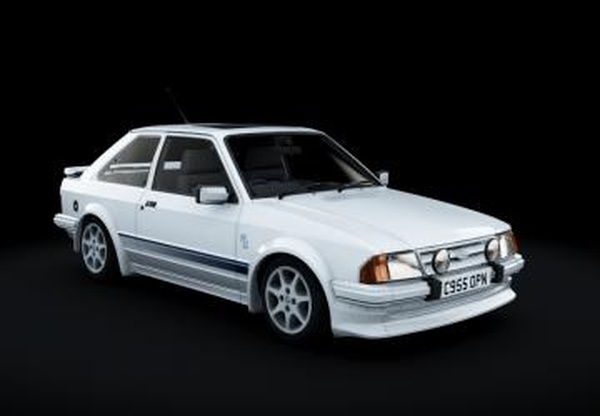 Ford Escort RS Turbo 1986версия 0.9.1 для Assetto Corsa