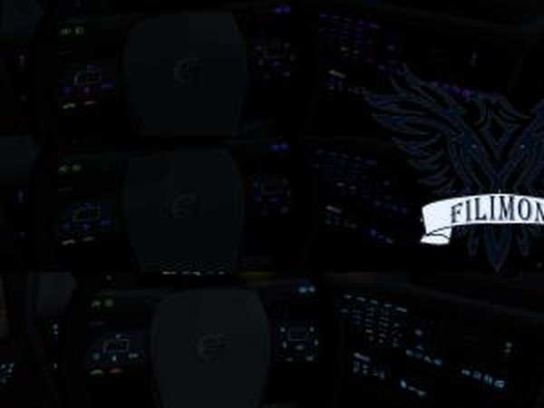Подсветка приборной панели грузовика Volvo FH16v1.0 для Euro Truck Simulator 2 (v1.30.x)