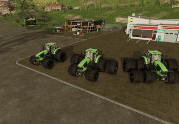 Deutz Fahr 9290 Tractor Updateверсия 1.0 для Farming Simulator 2022