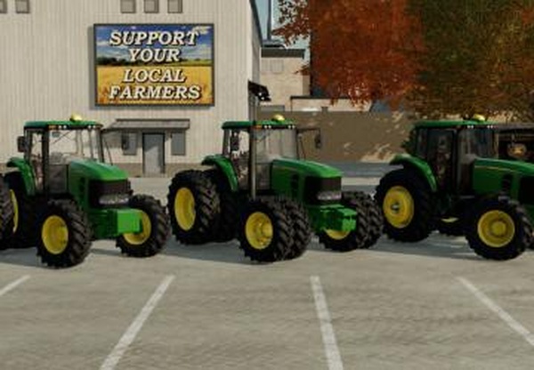 John Deere 6Jверсия 1.0.0.0 для Farming Simulator 2022