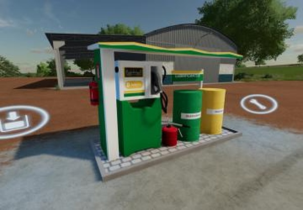 Brazilian Fuel Stationверсия 1.0.0.0 для Farming Simulator 2022