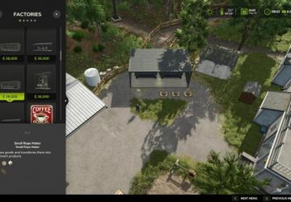 Small Rope Makerверсия 4.2.0.1 для Farming Simulator 2025