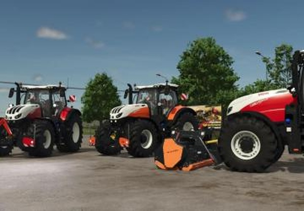 Steyr Absolut with Agribumperверсия 1.0.0.0 для Farming Simulator 2025