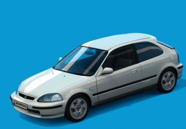 Honda civic ek4 stock 1995-1996версия REV 1a для Assetto Corsa