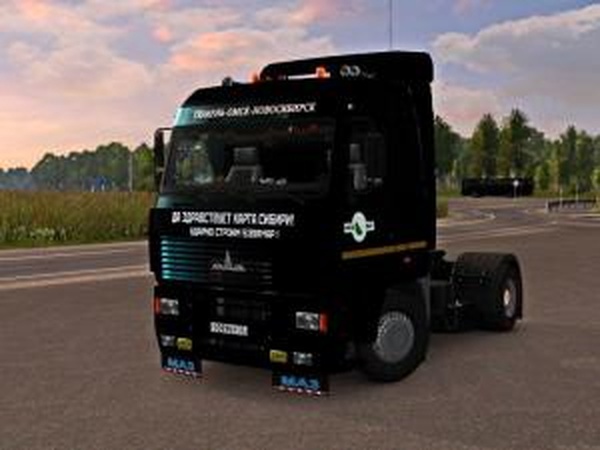 Скин «Сибирь»версия 1.0 для Euro Truck Simulator 2 (v1.30.x)