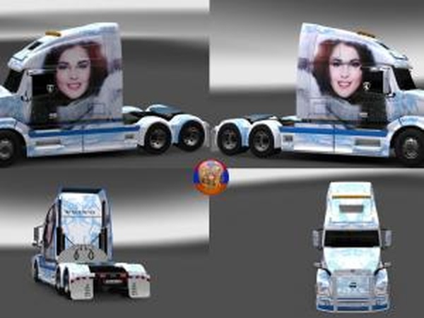 Комбо скин пак Sati для Volvo VNL 670версия 1.0 для Euro Truck Simulator 2 (v1.30.x, - 1.32.x)
