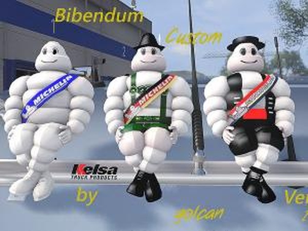 Bibendum Customверсия 1.05 для Euro Truck Simulator 2 (v1.28.x, - 1.43.x)