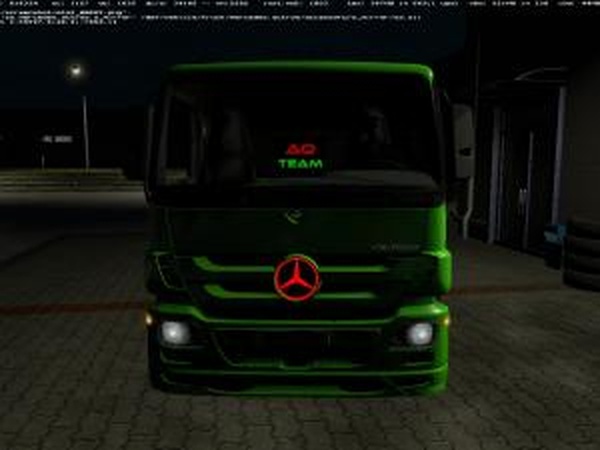 Mercedes-Benz Led / Painted Logoверсия 1.0 для Euro Truck Simulator 2 (v1.28.x, 1.30.x)