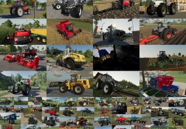 Mods Packверсия 1.0.0.1 для Farming Simulator 2019 (v1.3.х)